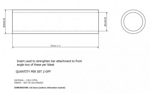 55mm Tube Inserts (AM Spring Kits)