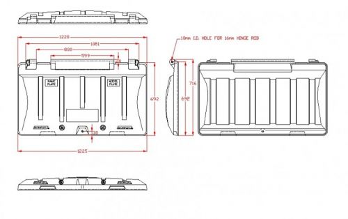 MG4928 Trade Waste Container lid